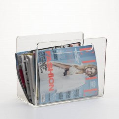 Clear Acrylic Perspex® Magazine Rack