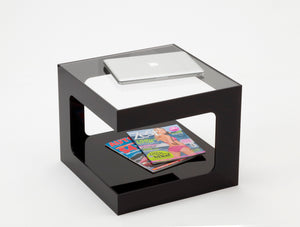 perspex coffee table