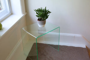 Perspex® Acrylic Side Table glass effect